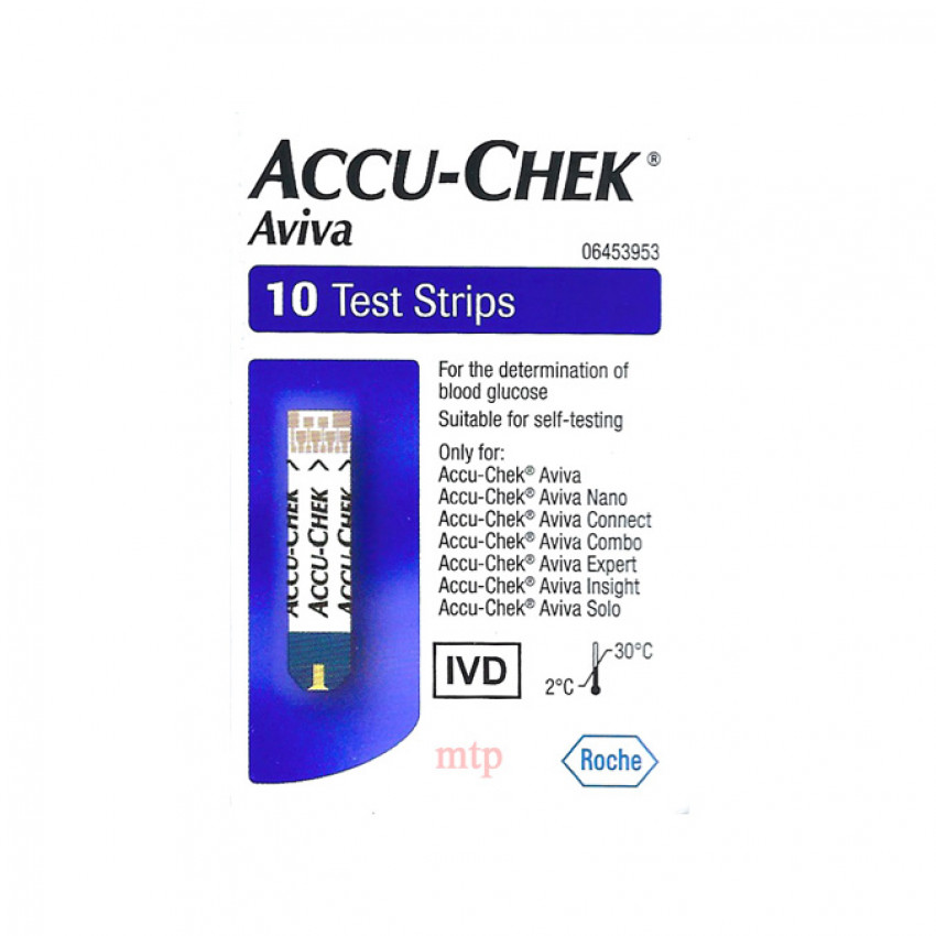Accu-Chek Aviva Test Strips 10