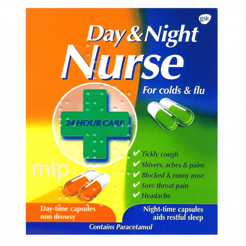 Day and Night Nurse Capsules 24