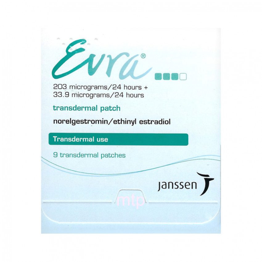 Evra Transdermal Patch - 9 UK