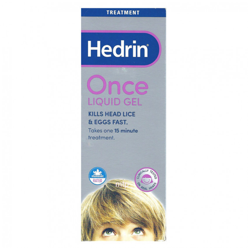 Hedrin ONCE Head Lice Spray Gel 100ml
