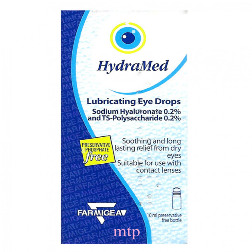 Hydramed Lubricating Eye Drops 10ml