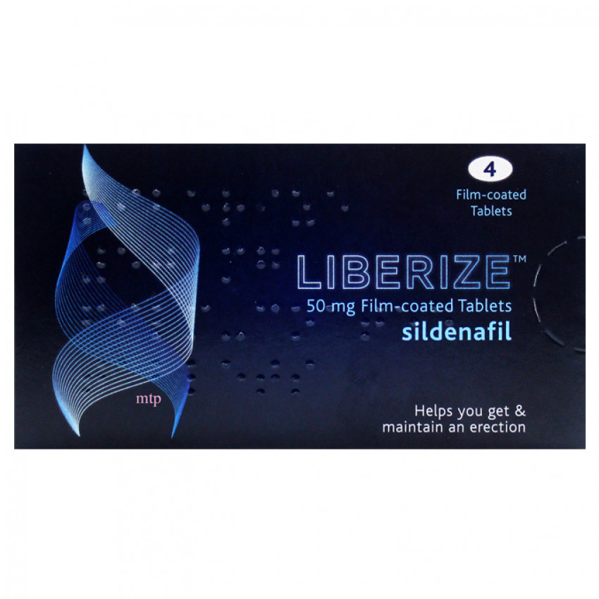 Liberize 50mg Film Coated Tablets 4
