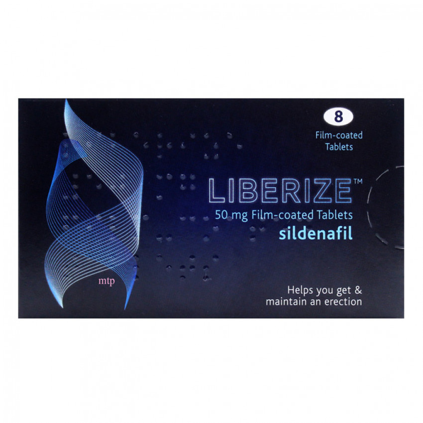 Liberize 50mg Film Coated Tablets 8