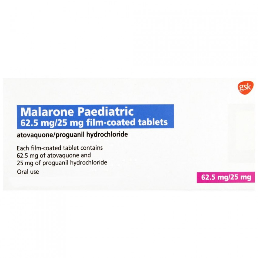 Malarone Paediatric Tablets (UK)