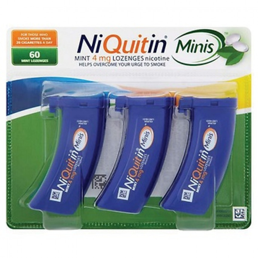 NiQuitin Minis Mint 4mg Lozenges 60