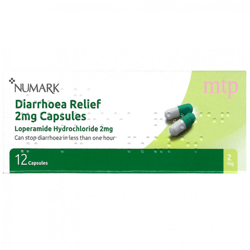 Numark Diarrhoea Relief Capsules 12