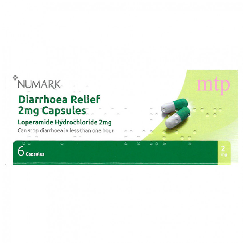 Numark Diarrhoea Relief Capsules 6