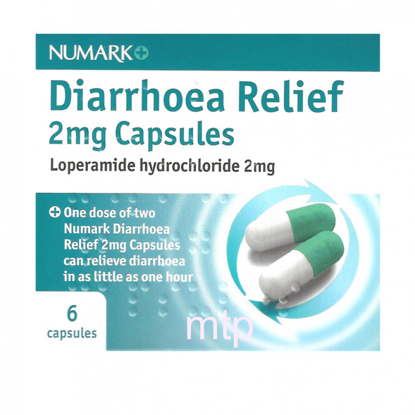 Numark Diarrhoea Relief Capsules 6