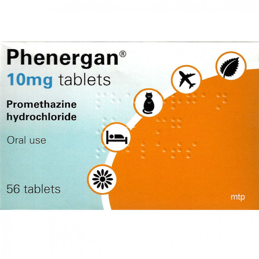 Phenergan 10mg Tablets 56