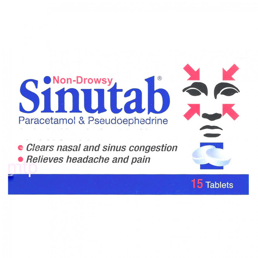 Sinutab Tablets 15