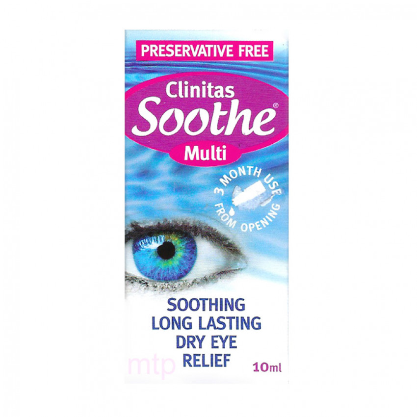 Clinitas Soothe Multi Eye Drops 10ml