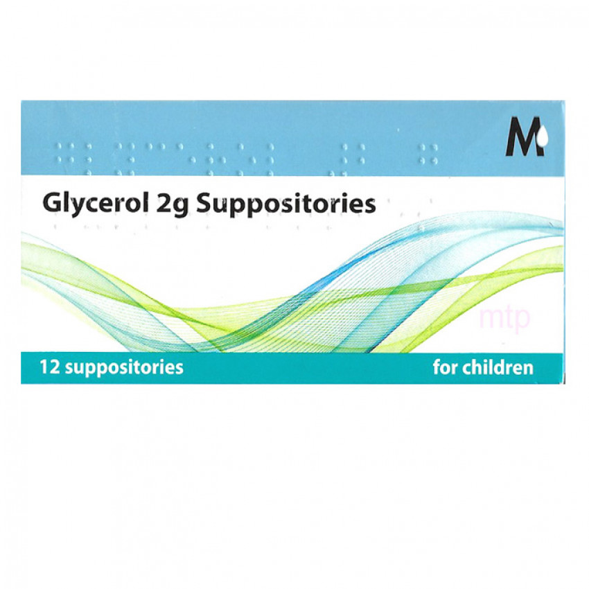 Glycerol 2g Suppositories BP For Children 12