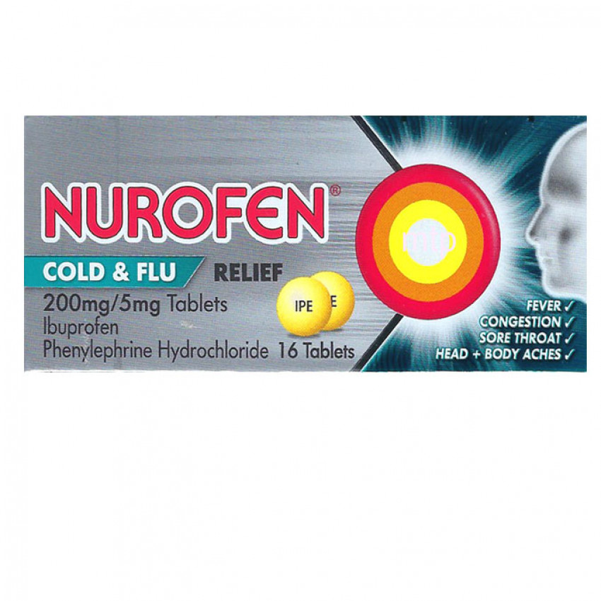 Nurofen Cold and Flu Tablets 24