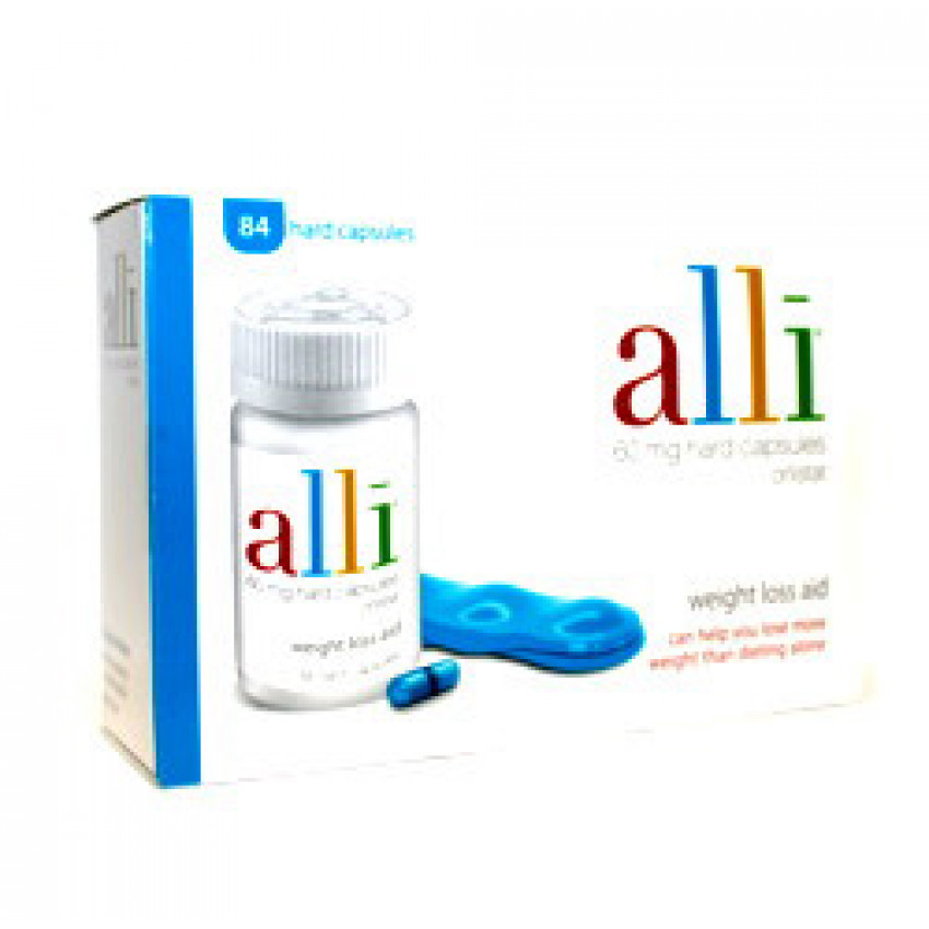 Alli 60mg Weight Loss Capsules 84 Pack