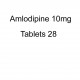 Amlodipine 10mg Tablets 28 UK