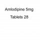Amlodipine 5mg Tablets 28 UK