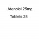 Atenolol 25mg Tablets 28 UK