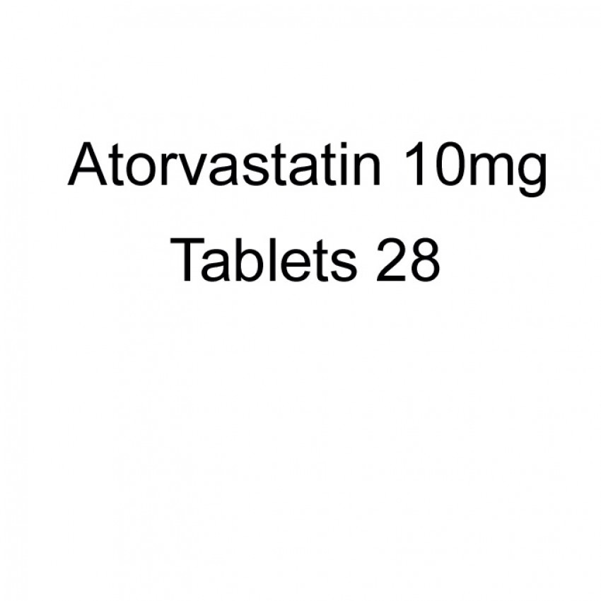 Atorvastatin 10mg Tablets 28 UK