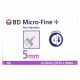 BD Micro-fine Plus Pen Needles 5mm 31G 0.25mm 632 100