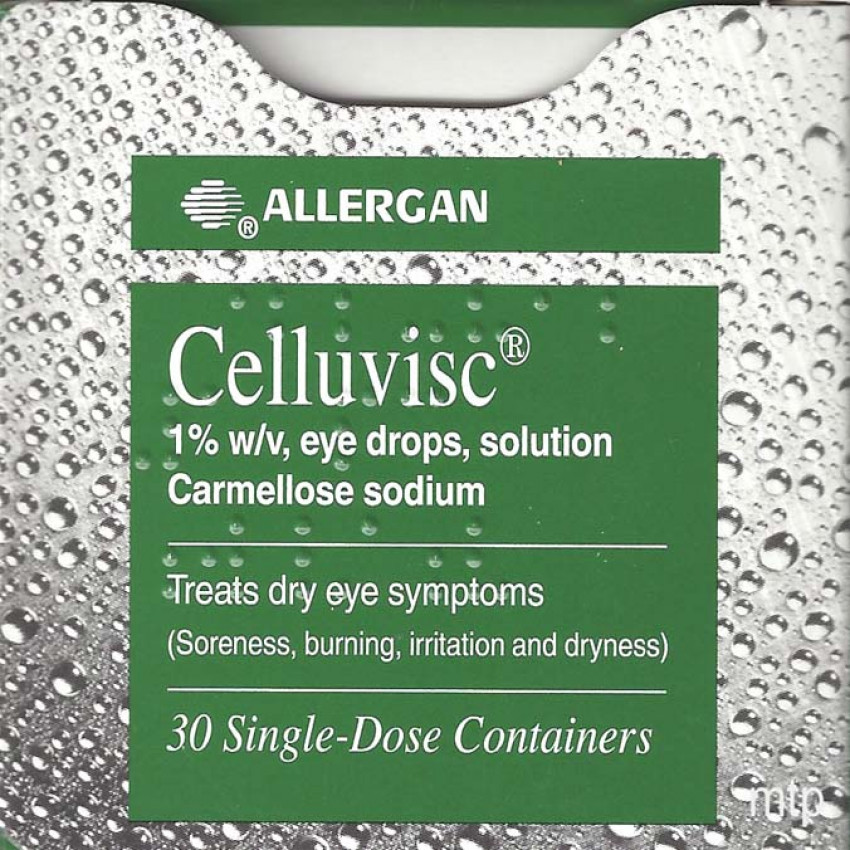 Celluvisc 1%w/v Eye Drops Unit Dose 0.4ml 30