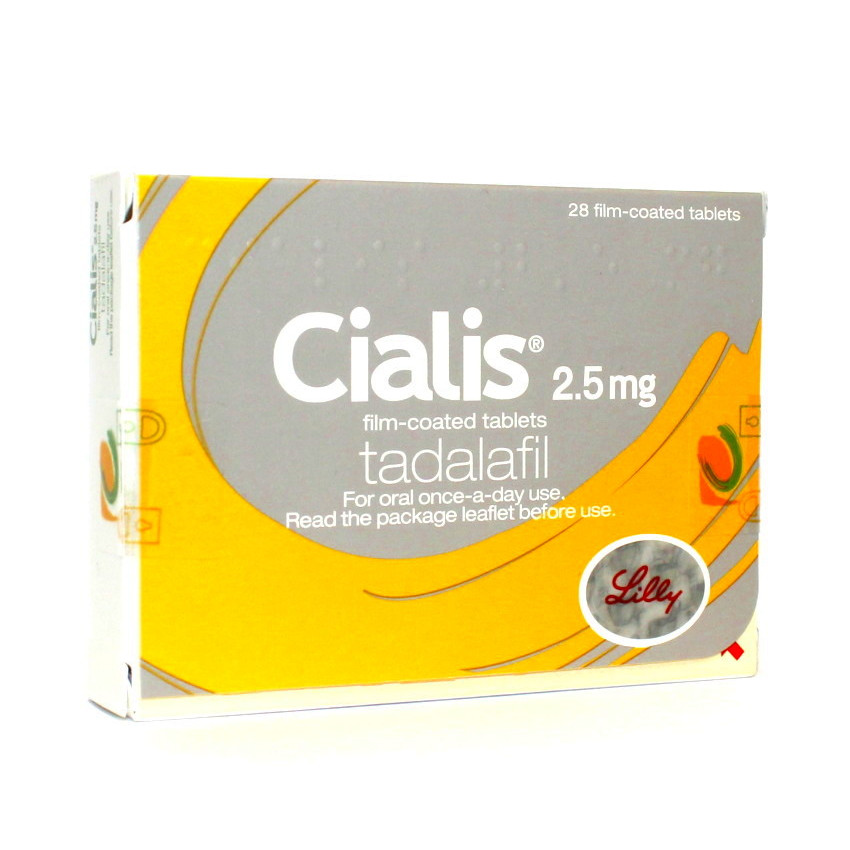 Cialis Daily (Tadalafil) 2.5mg (One-a-day) Tablets (UK) 28
