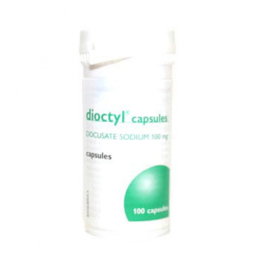 Dioctyl 100mg Capsules 100