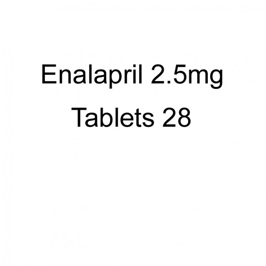 Enalapril 2.5mg Tablets 28