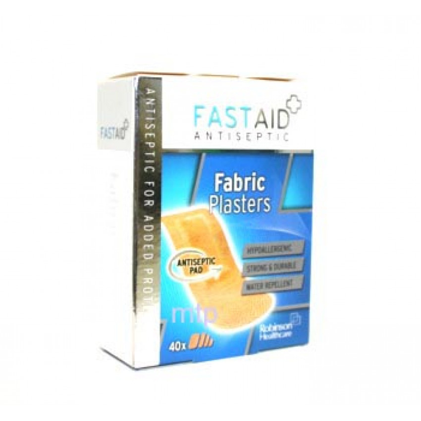 Fastaid Plasters Fabric Assorted 40