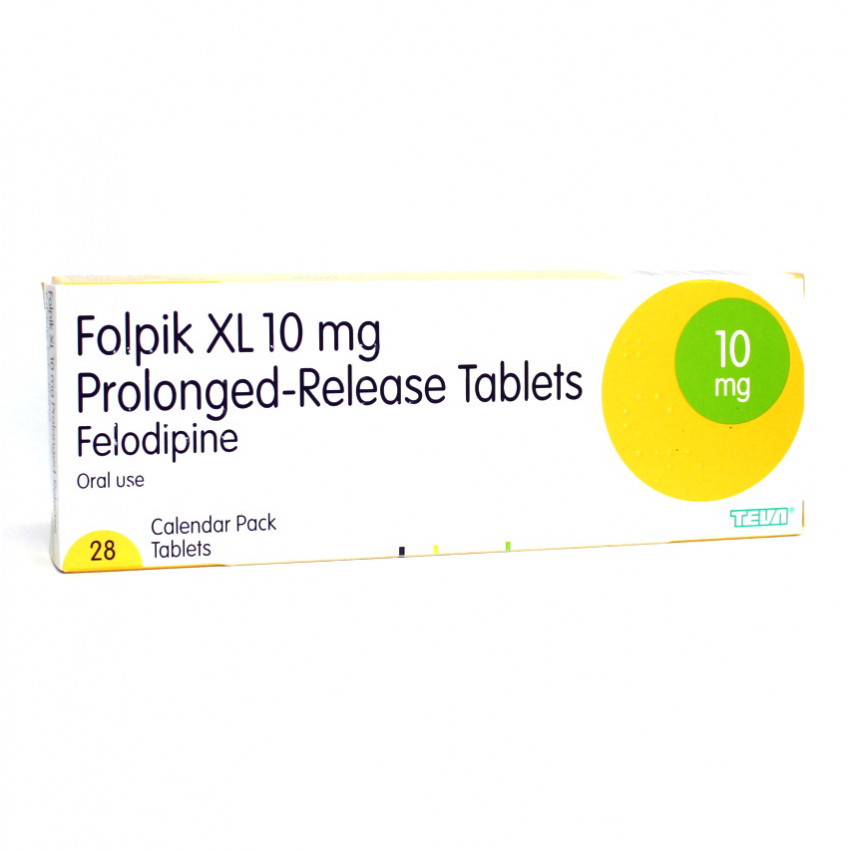Felodipine PR 10mg Tablets 28 UK