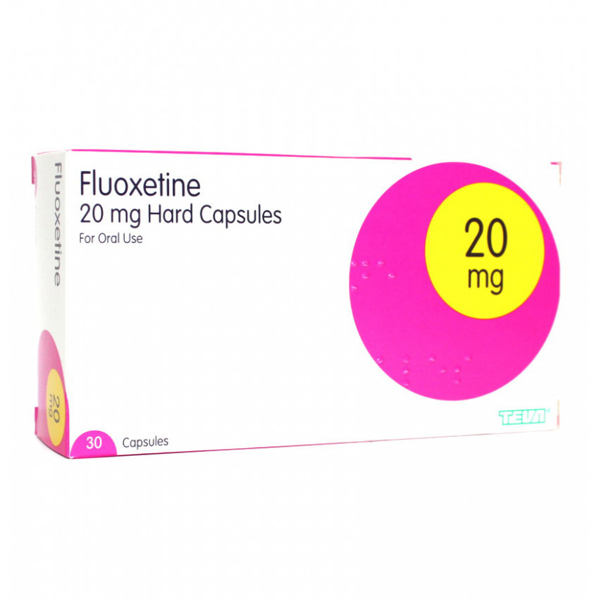 Fluoxetine 20mg Capsules 30