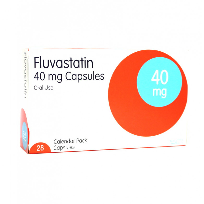 Fluvastatin Capsules 40mg 28 UK