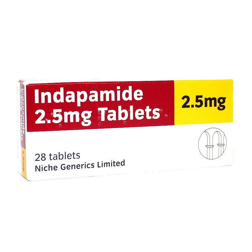 Indapamide 2.5mg Tablets 28