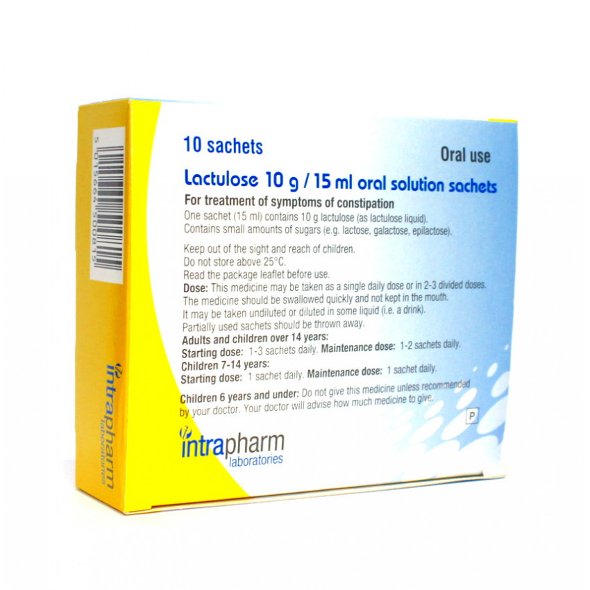 Lactulose Oral Solution Sachets 10