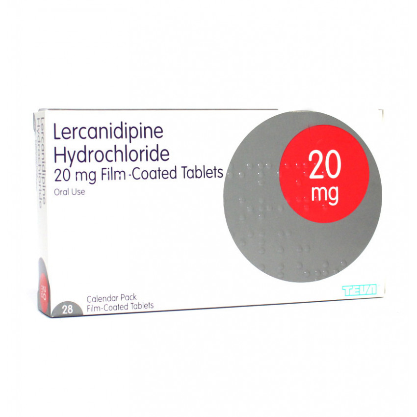 Lercanidipine Tablet 20mg UK