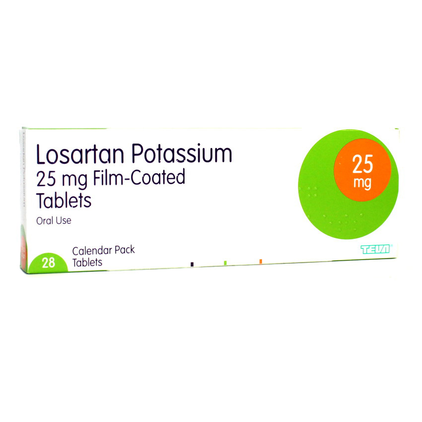 Losartan 25mg Tablets 28 UK