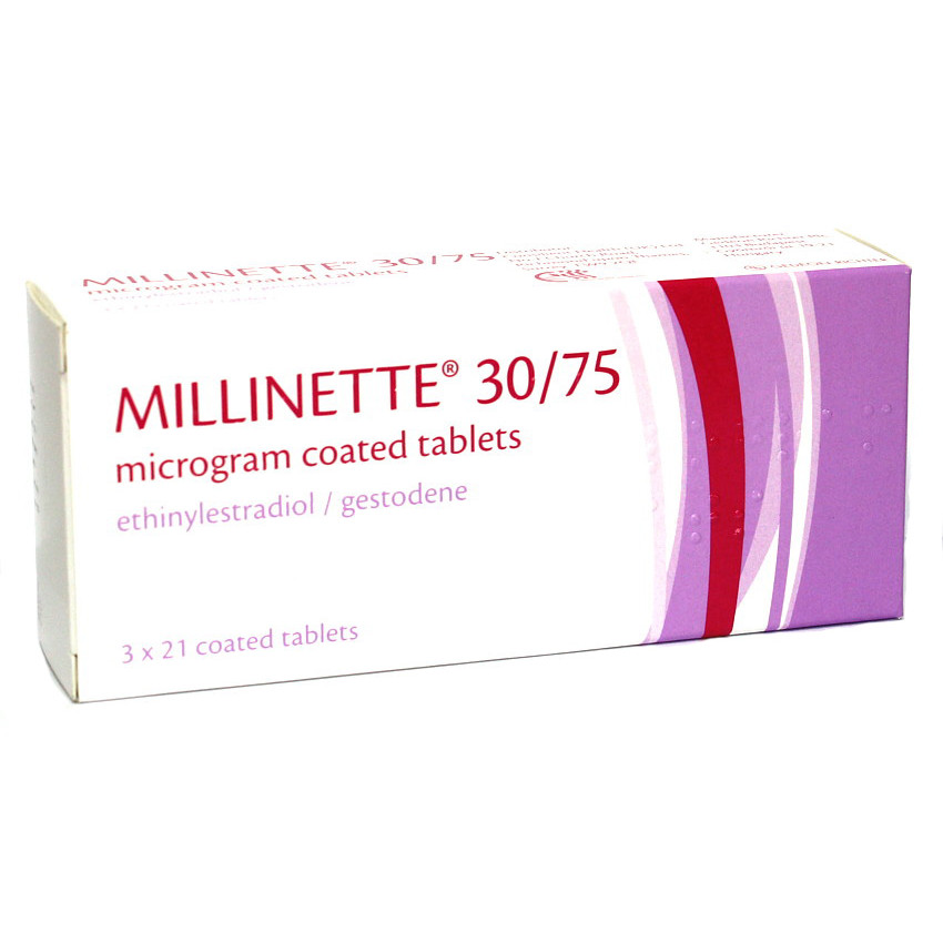 Millinette 30/75 Tablets 63
