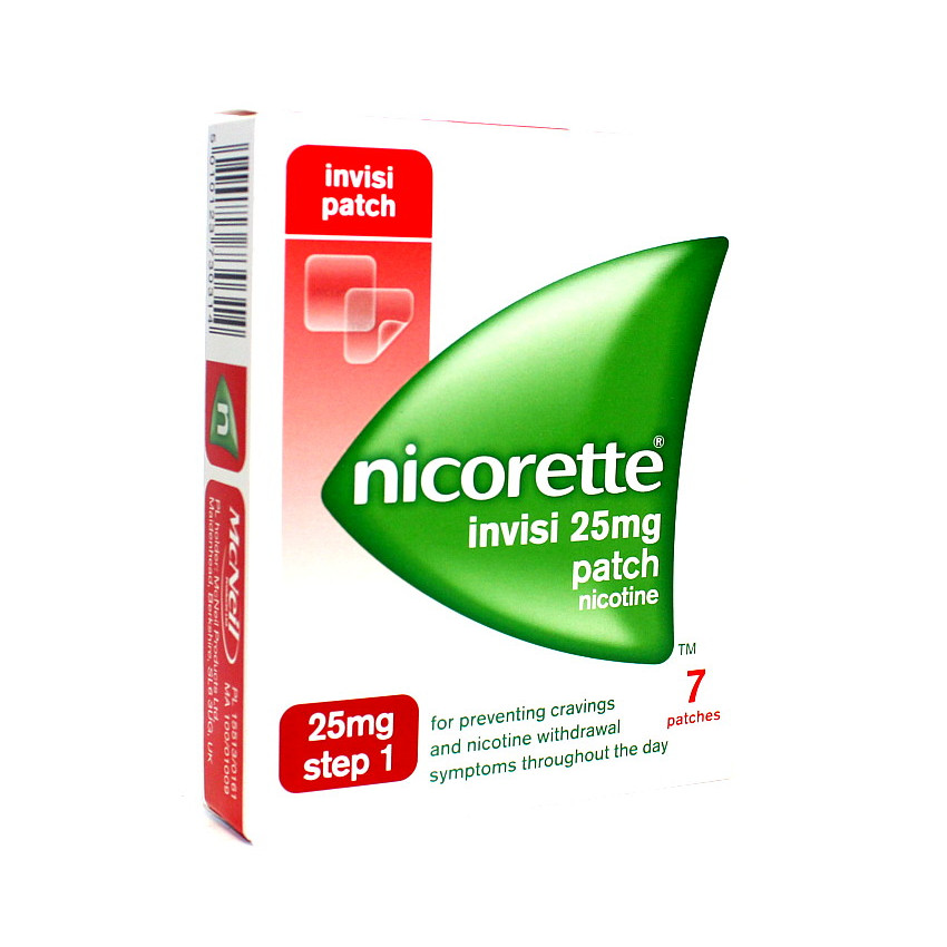 Nicorette Invisi-Patch 25mg 7