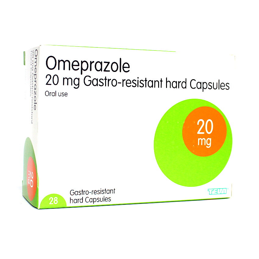 Omeprazole 20mg Capsules 28 pack