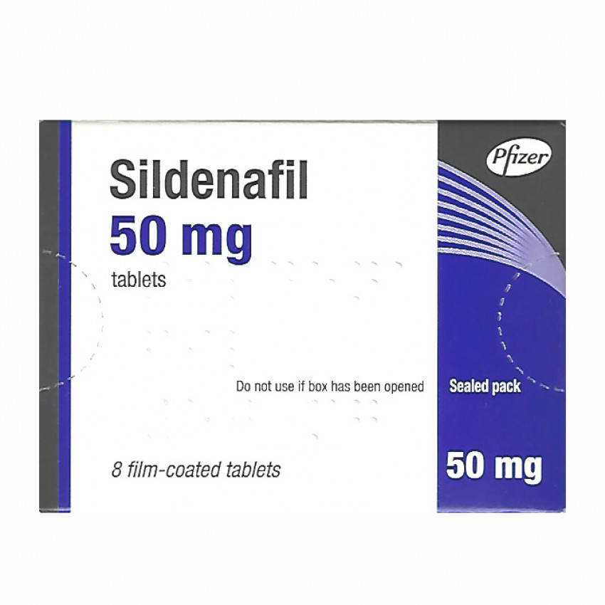 Sildenafil 50mg Tablet Pfizer (UK) 8