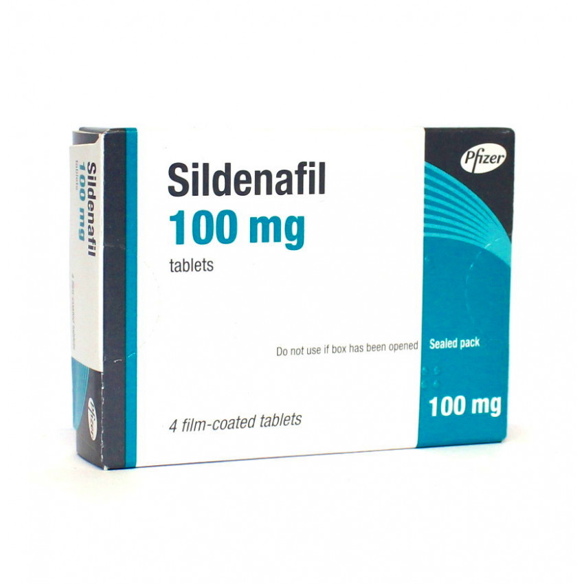 Sildenafil 100mg Tablet Pfizer UK 4