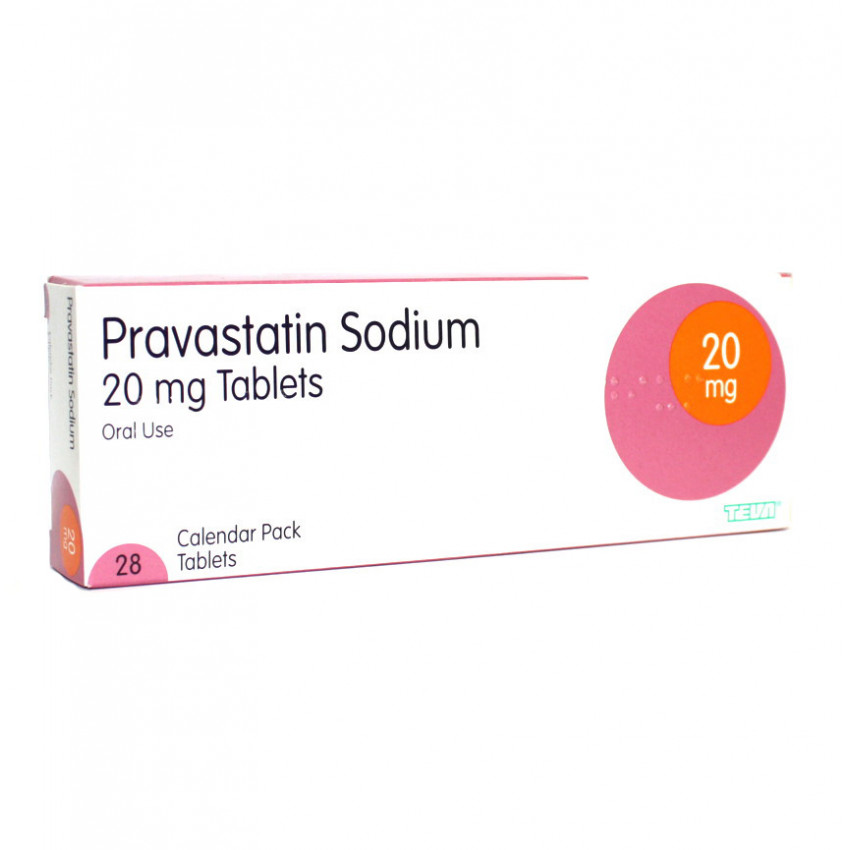 Pravastatin 20mg Tablets 28 UK
