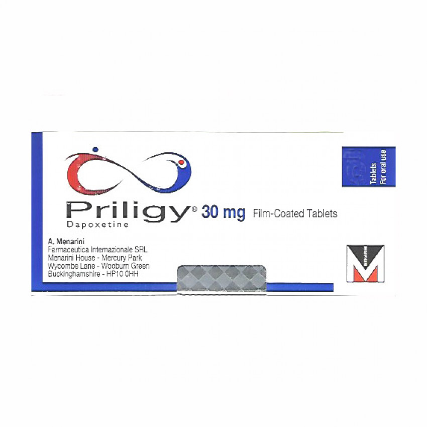 Priligy (Dapoxetine) 30mg Tablets 3