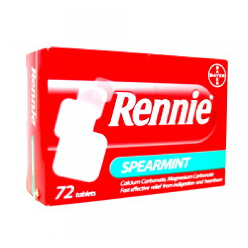 Rennie Spearmint Tablets 72