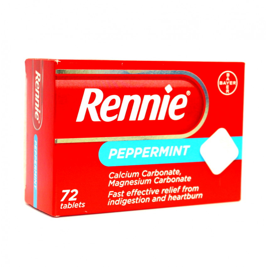 Rennie Peppermint Tablets 72