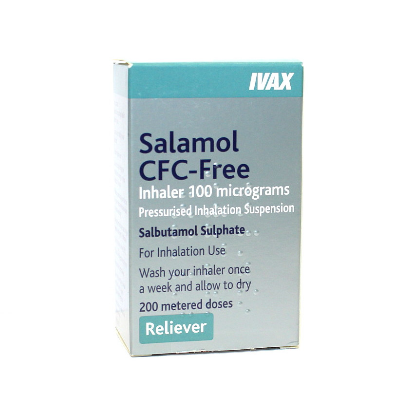 Salamol 100mcg CFC Free Inhaler 200 dose