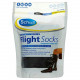 Scholl Flight Socks Black shoe sizes 9.5-12 (44-47) 1 pair