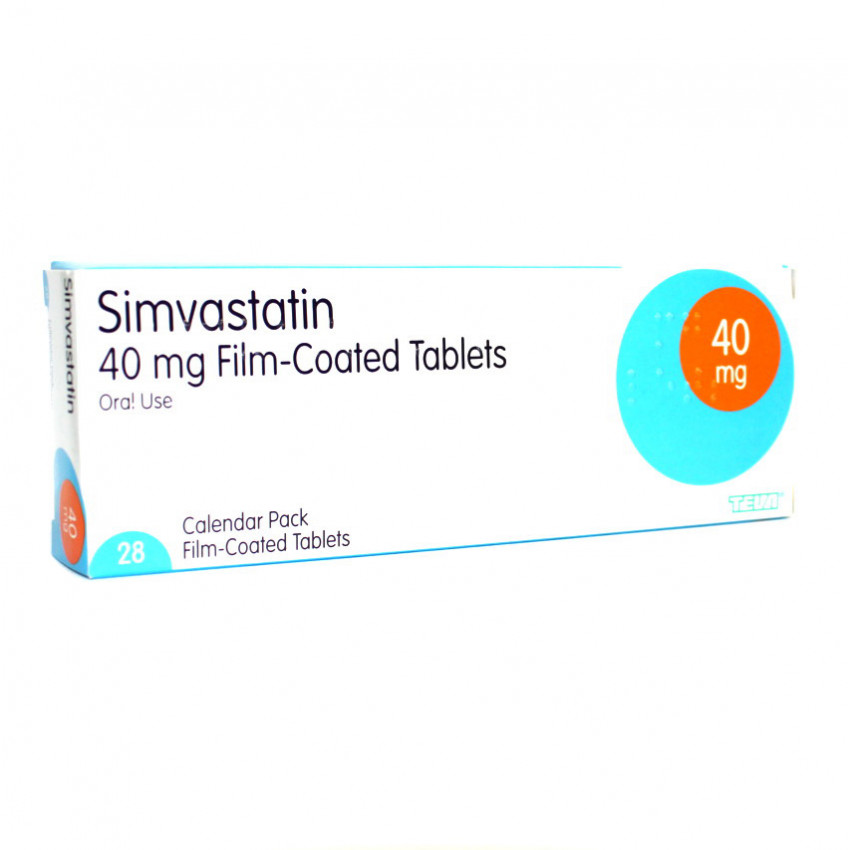 Simvastatin 40mg Tablets 28 UK