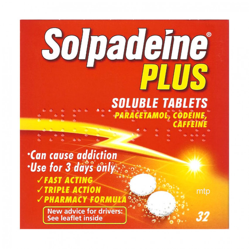 Solpadeine Plus Tablets Soluble 32