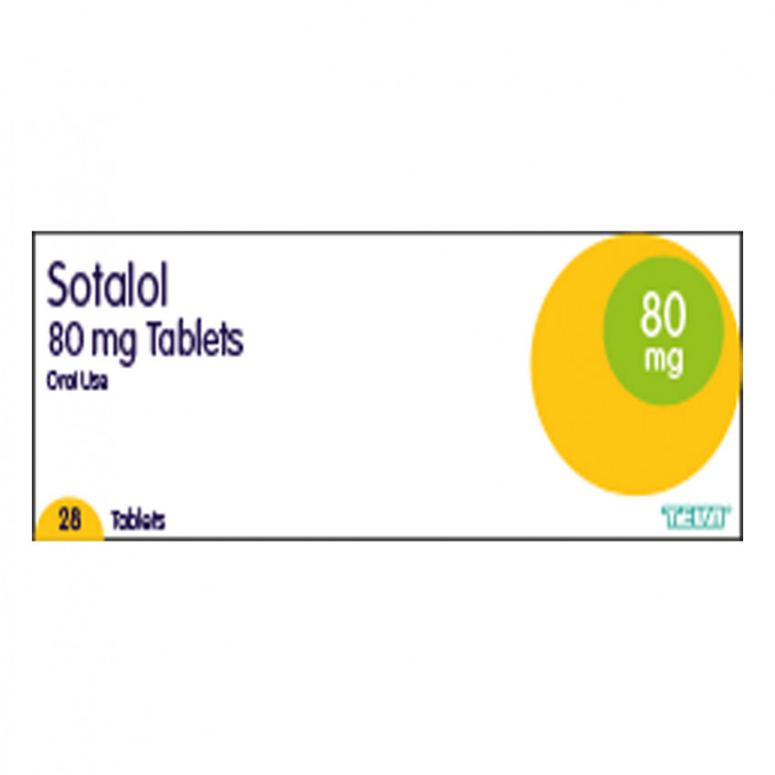 Sotalol 80mg tablets 28