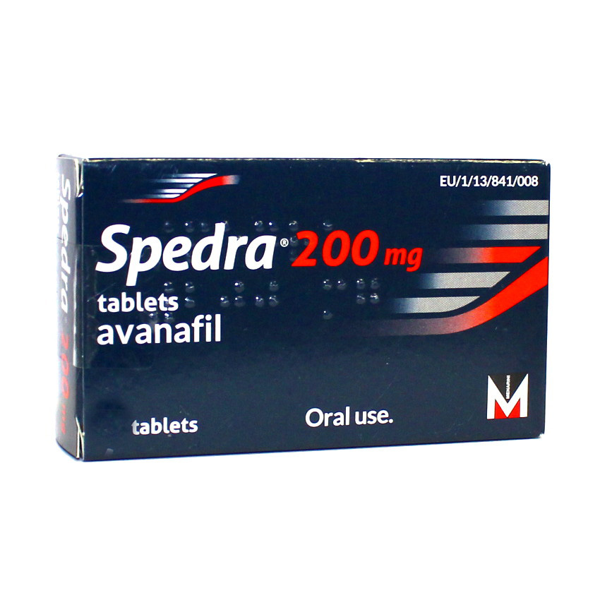 Spedra (Avanafil) 200mg Tablets 8 UK